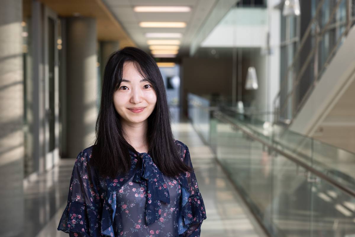 portrait image of Junyuan Lin, assistant professor of mathematics.